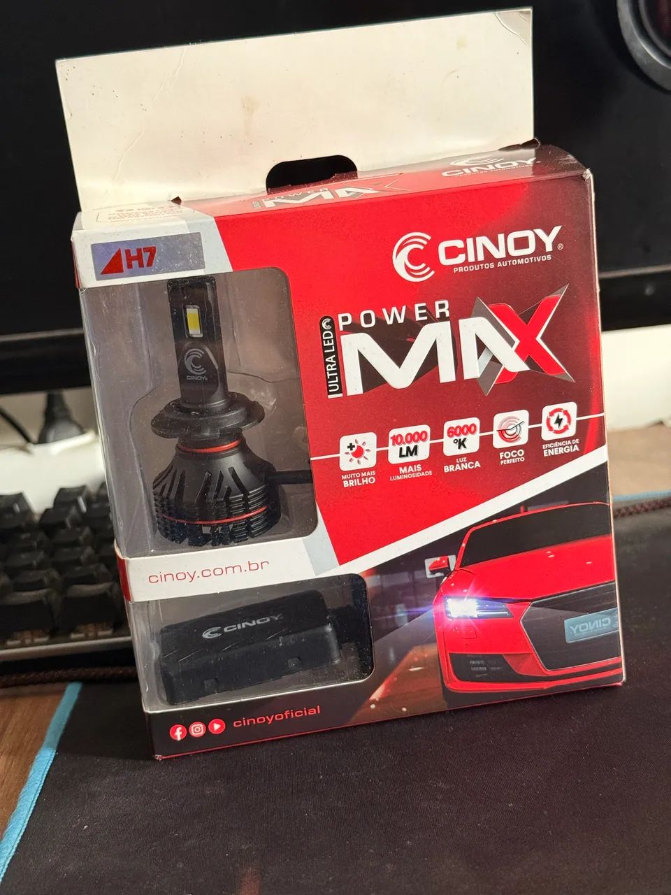 Ultra Led Cinoy H7 novo - Foto 2
