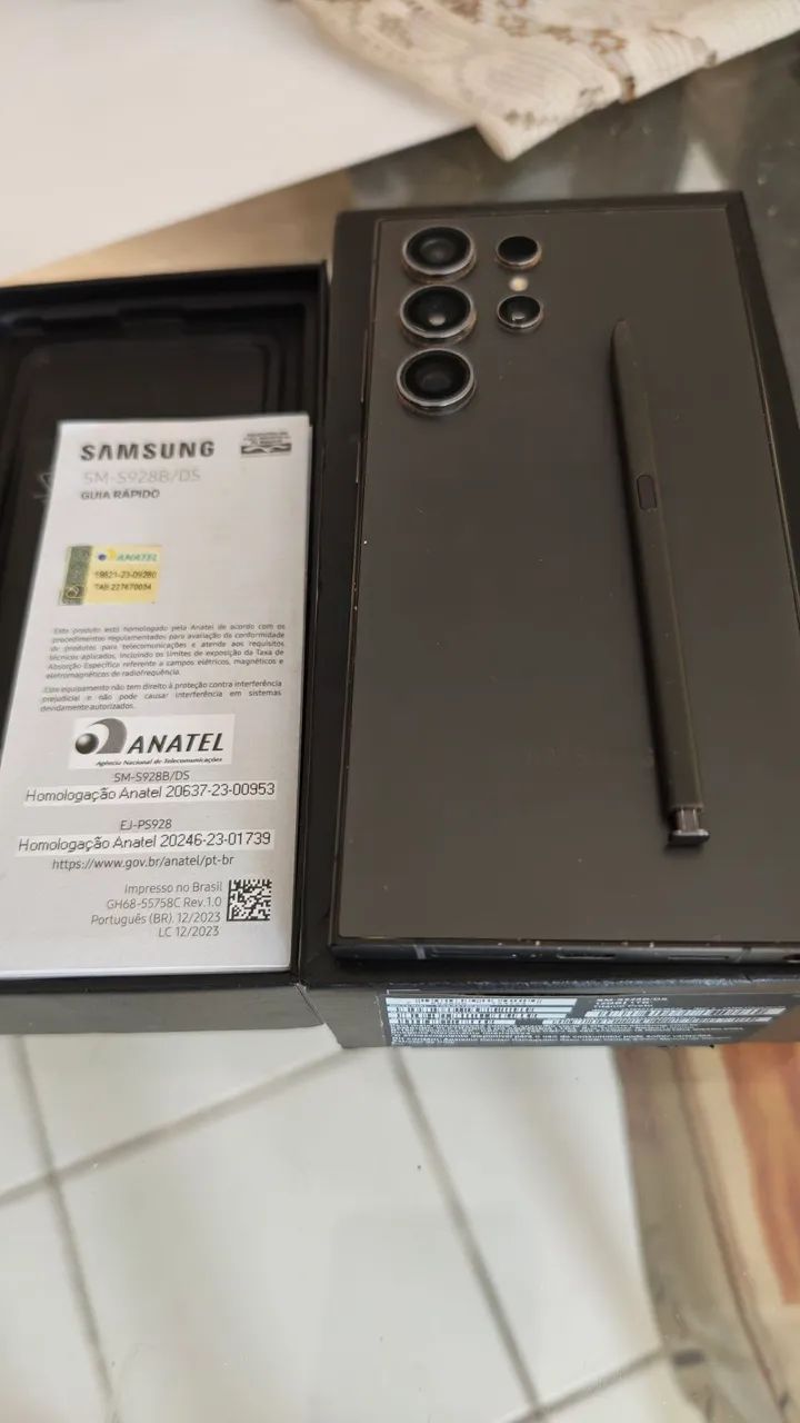 S24 Ultra 1TB de memória Muito Novo