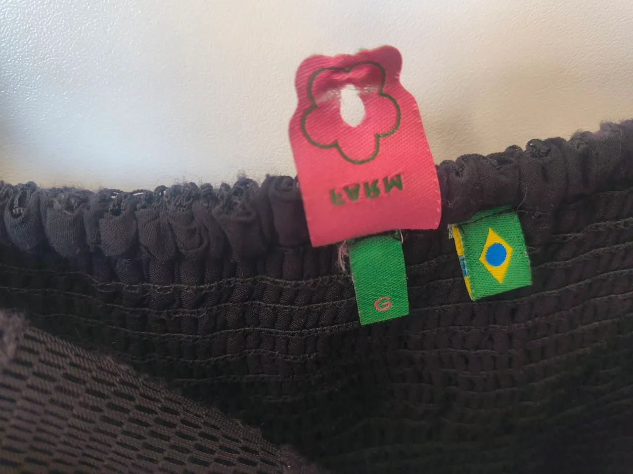Blusa cropped farm - Foto 3