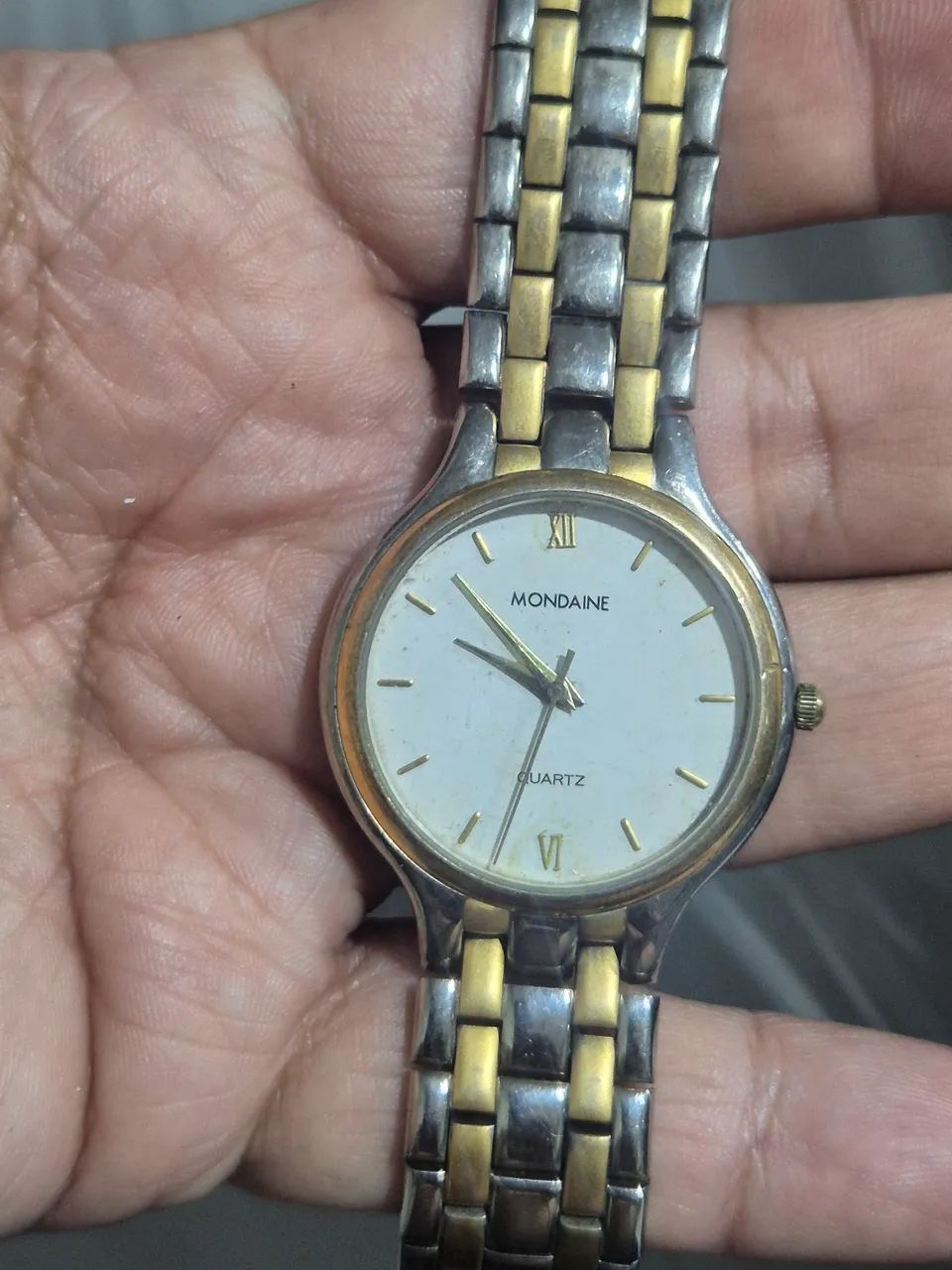 Relógio MONDAINE À QUARTZ    -  FUNCIONANDO PERFEITAMENTE - Foto 4