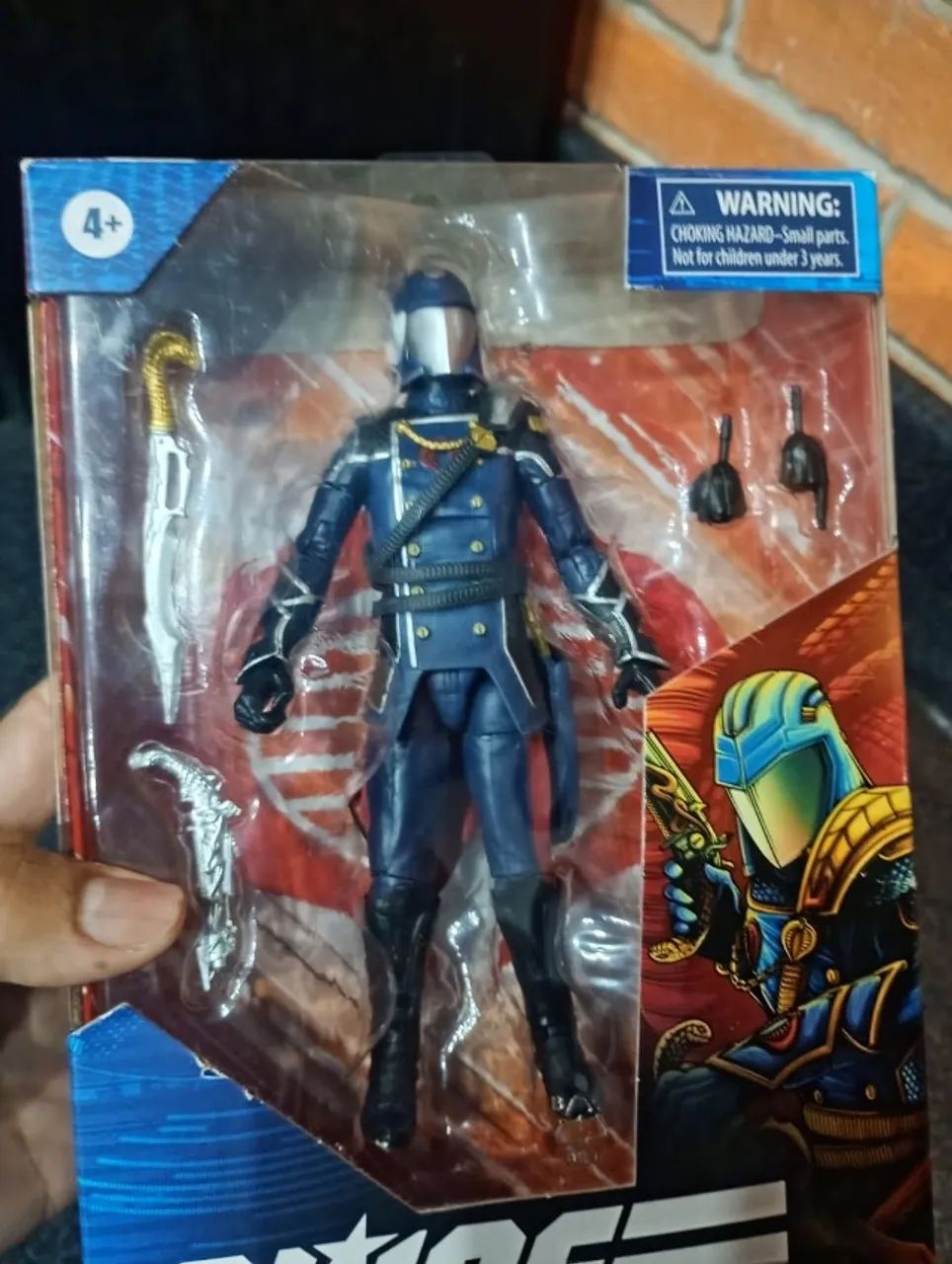 comandante cobra gijoe hasbro - Foto 2