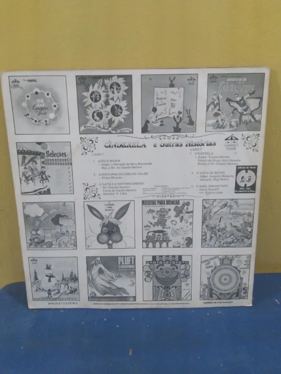 Vinil Infantil Cinderela e Outras Histórias  - Foto 3