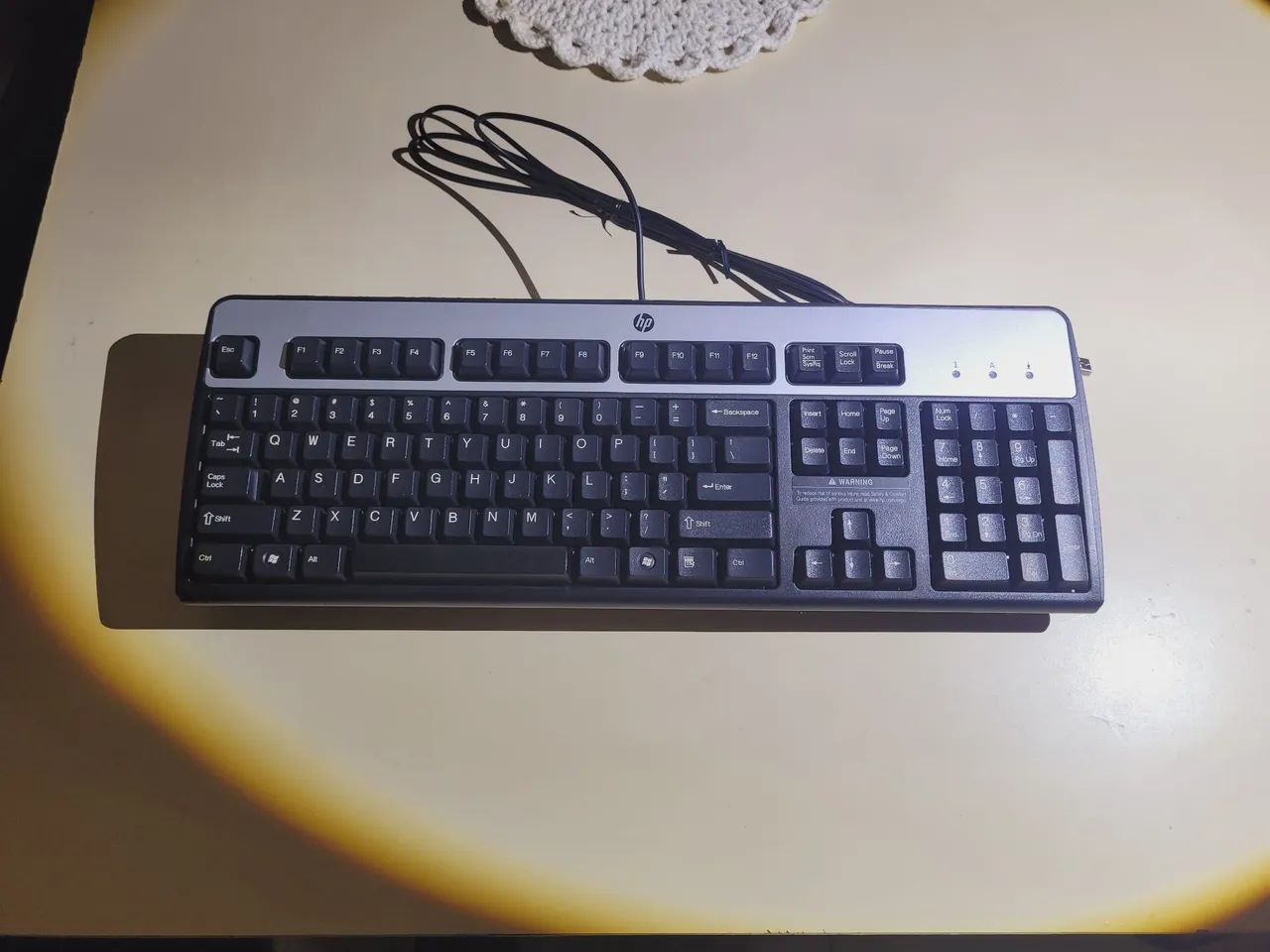 Teclado HP Original USB Layout Americano (US) - Excelente Estado - Foto 3