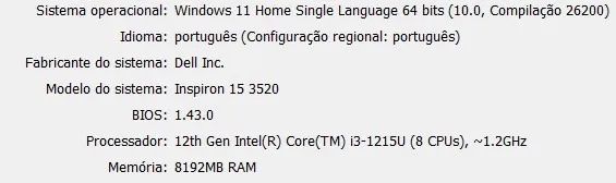VENDO NOTEBOOK DELL INSPIRON 15 - INTEL CORE i3 - Foto 4