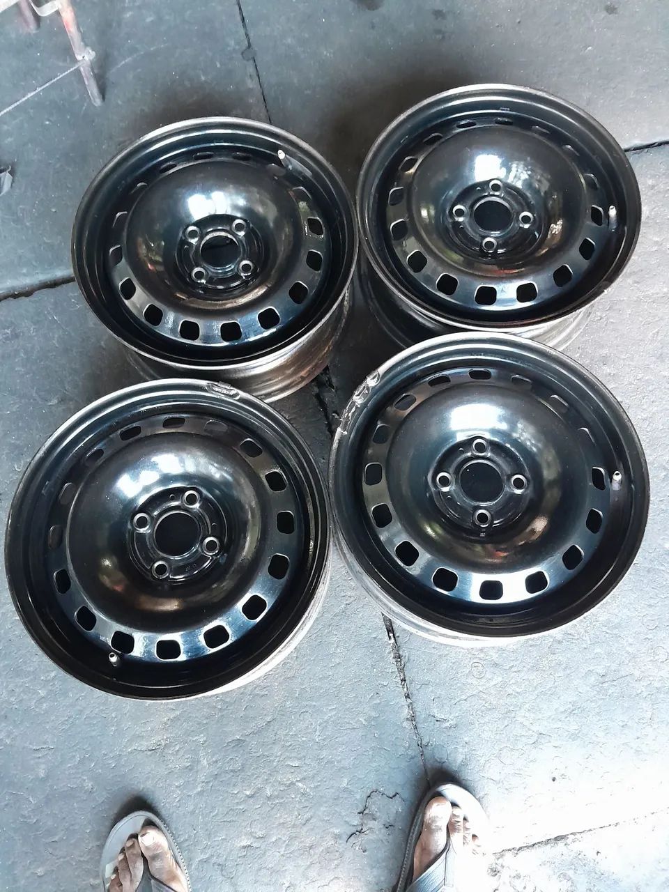 Roda de ferro aro 15