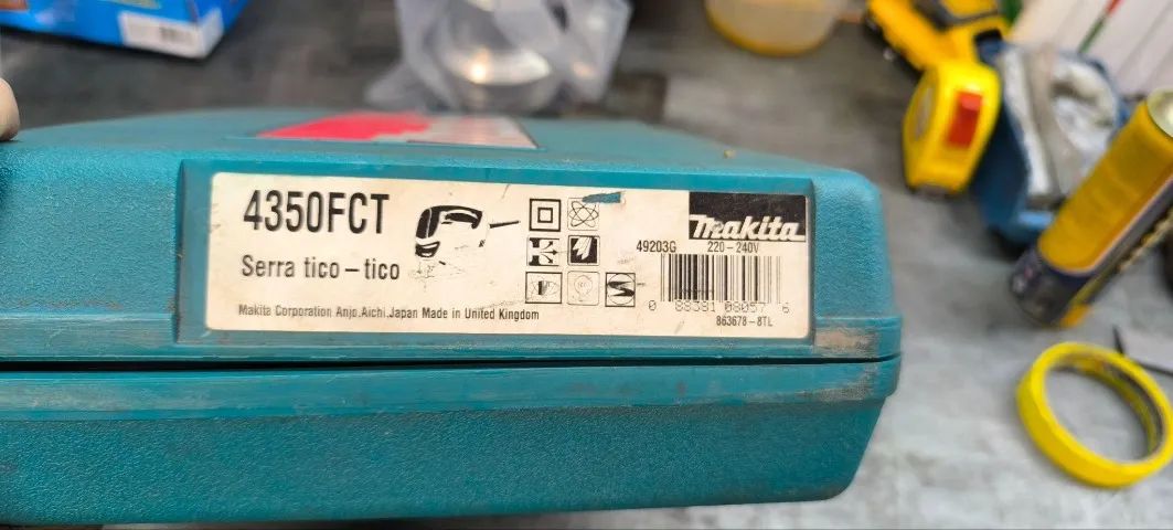 SERRA MAKITA PROFISSIONAL ?TICO-TICO? C/ MALETA - Foto 4