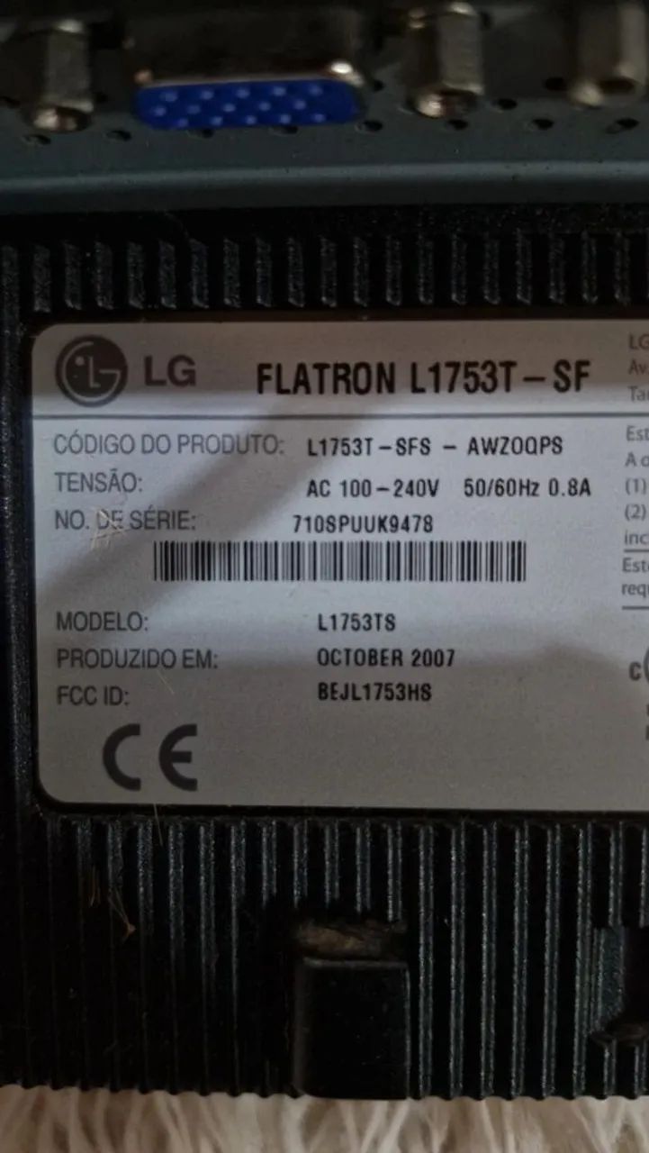 Monitor LG FLATRON 17 Polegadas - Foto 3