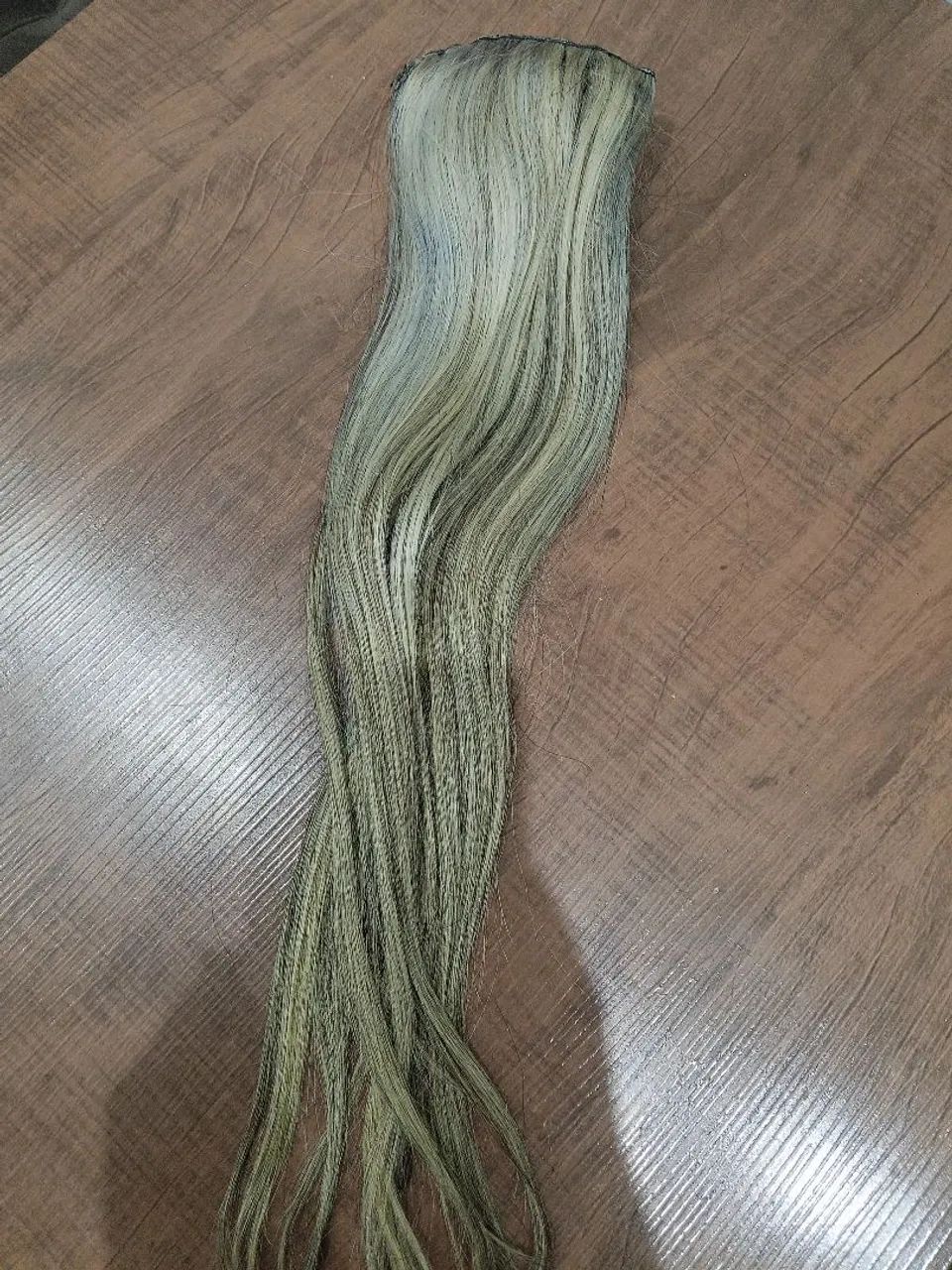 Aplique Cabelo Loiro - Foto 2
