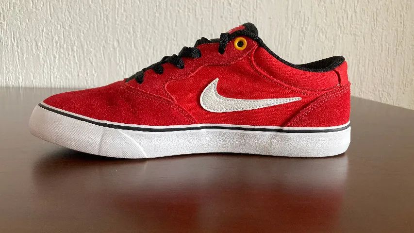 Nike Chron2 SB vermelho número 38 - Foto 2
