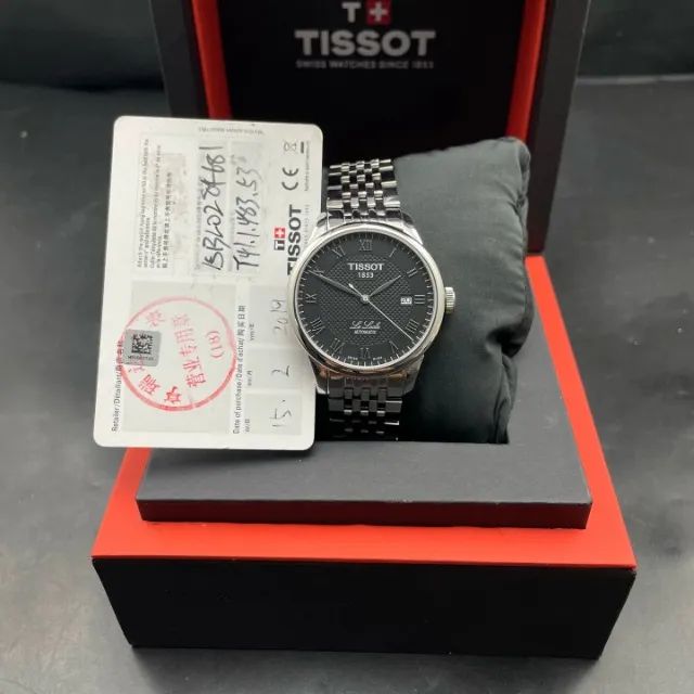 Relógio Tissot Le Locle Automatic 39,3 mm - Ref. T41.1.483.53 - Foto 2