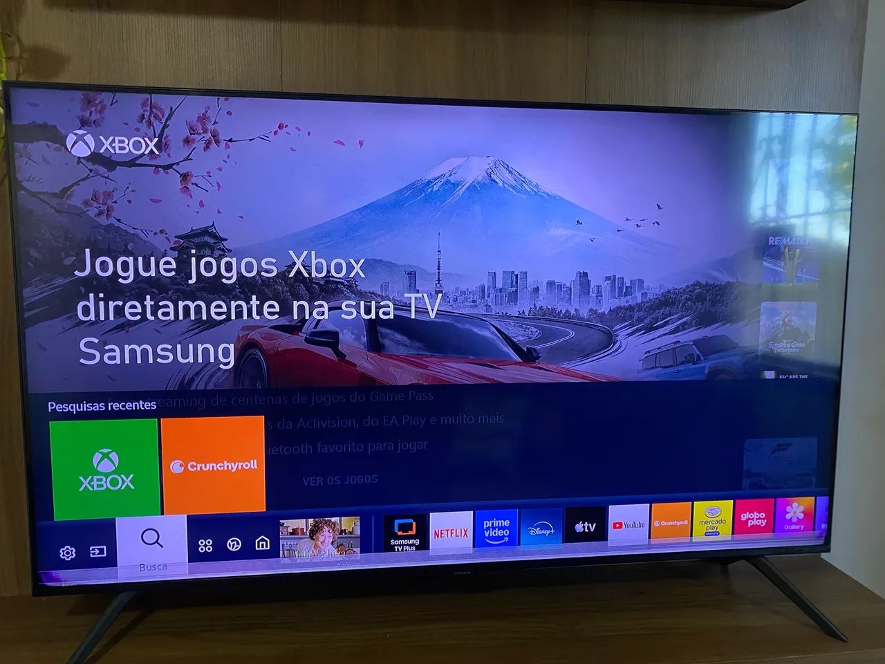Tv Samsung smart 4k 50 polegadas detalhe que não interfere em nada  - Foto 2