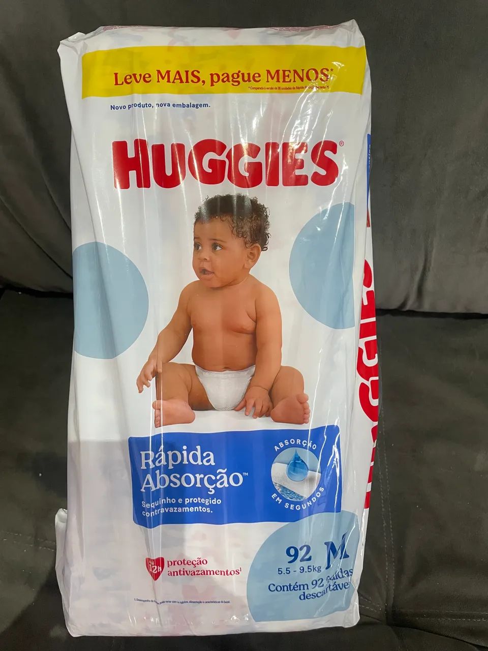 Fralda Huggies M 