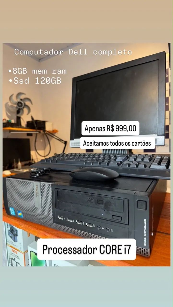 Computador Dell completo 
