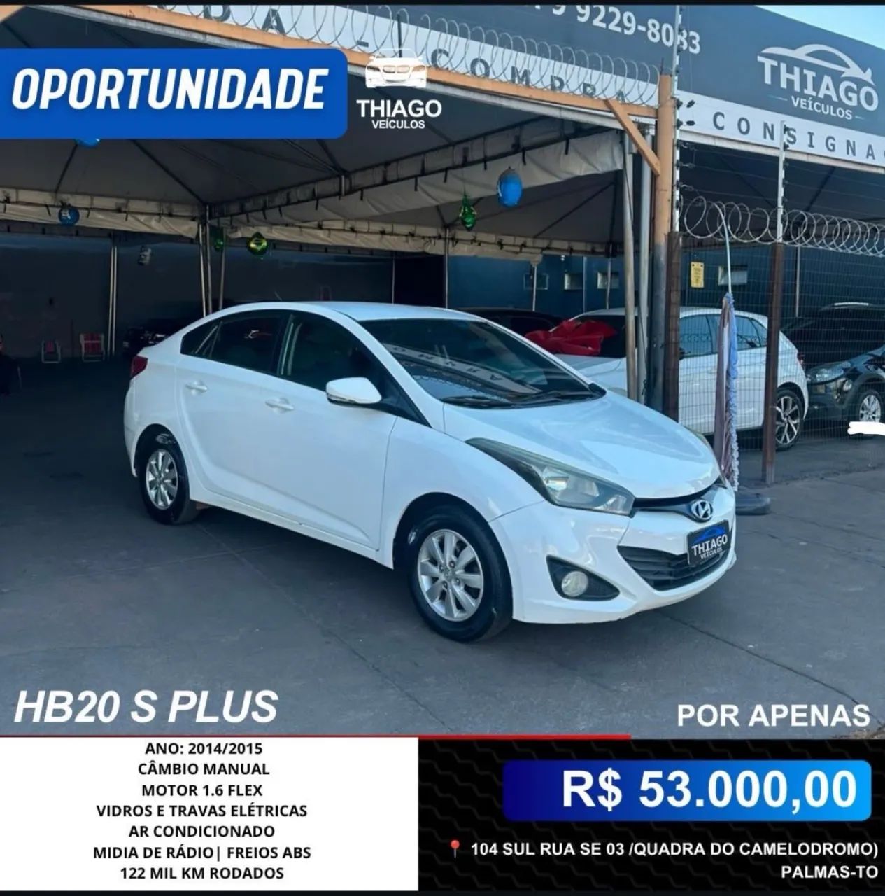 Hyundai Hb20S HB20S C.Plus/C.Style 1.6 Flex 16V Mec.4p 2015