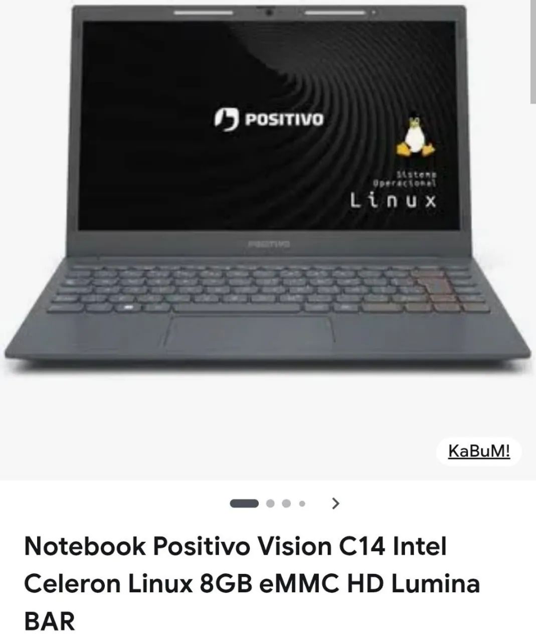 Notebook Positivo 
