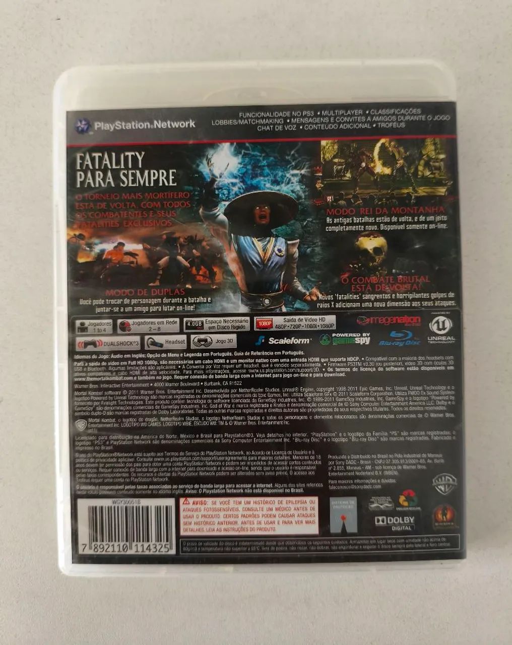 Mortal Kombat original para PS3  - Foto 4