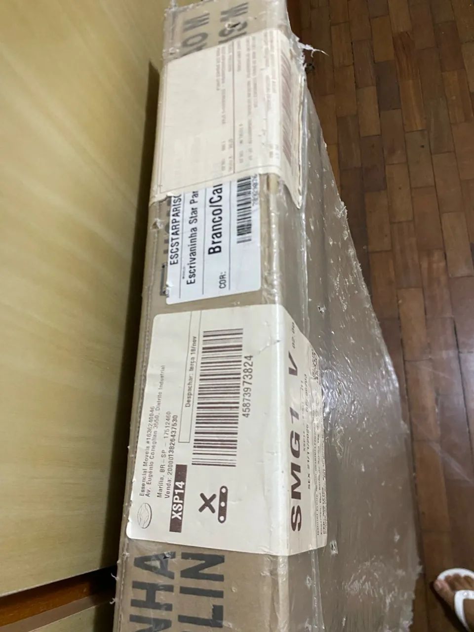 Vendo: Mesa / Escrivaninha - NOVA NA CAIXA - Foto 3