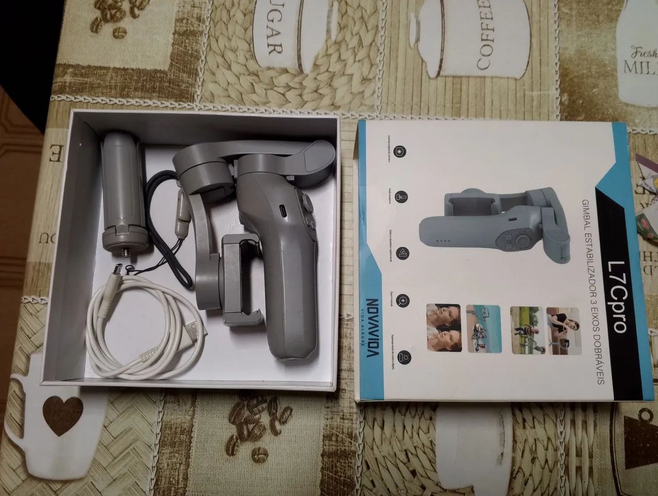 Gimbal estabilizador de celular