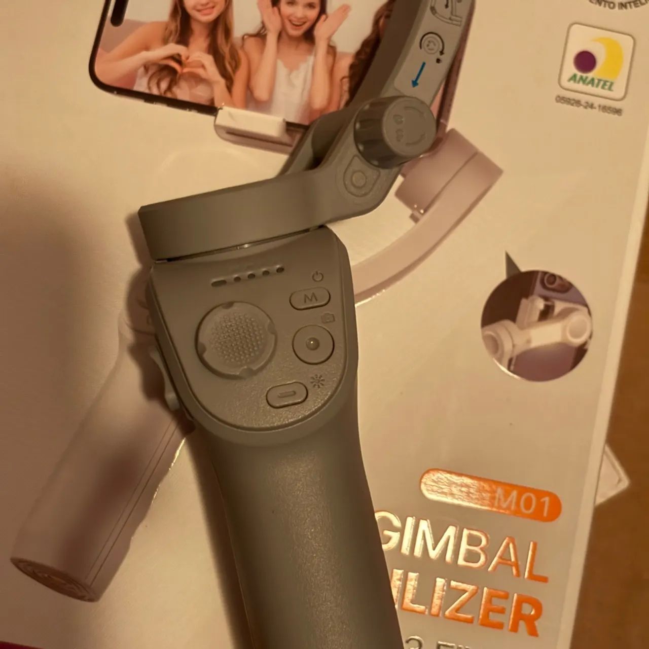 Gimbal estabilizador de celular 3 eixos - Foto 4