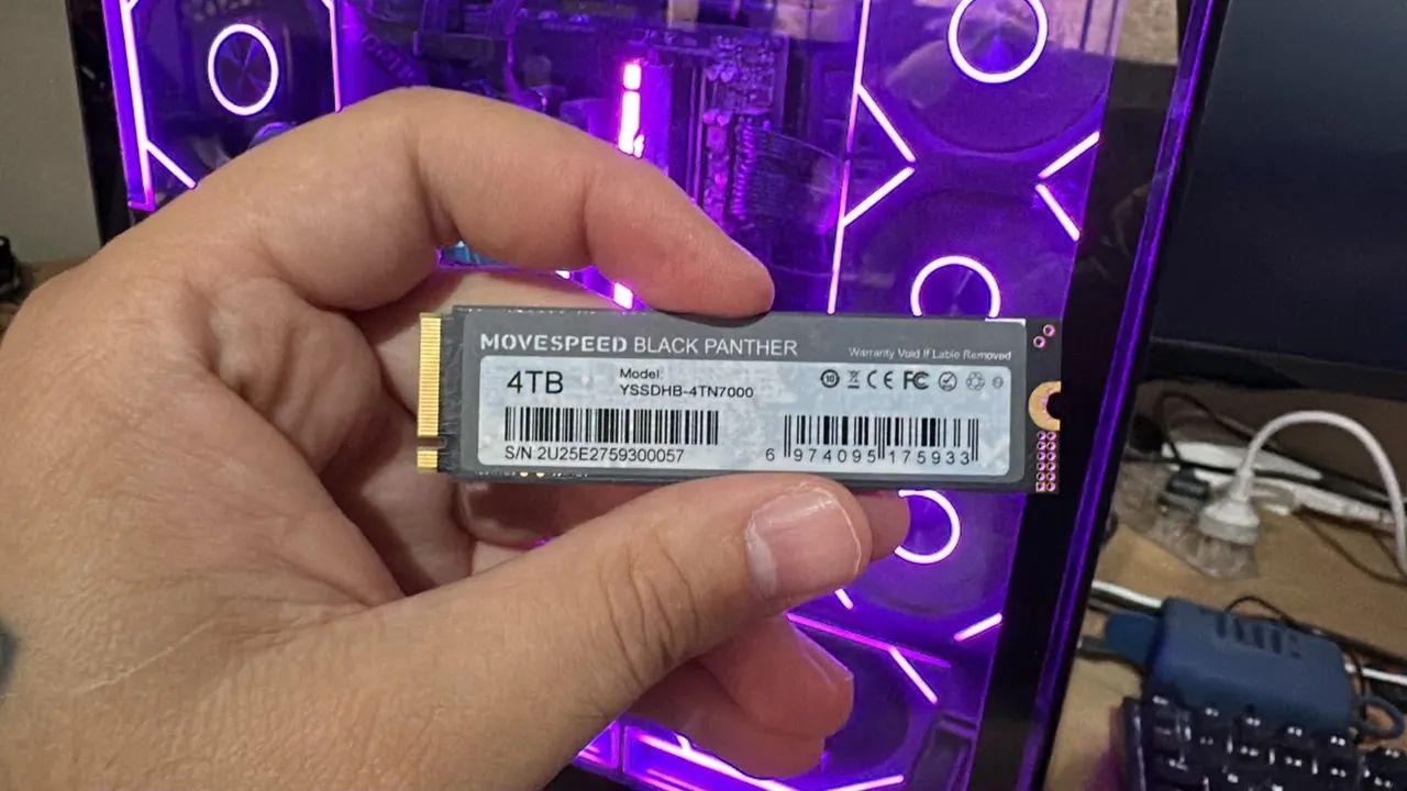 ssd movespeed 4 tb 7450mbs - Foto 4