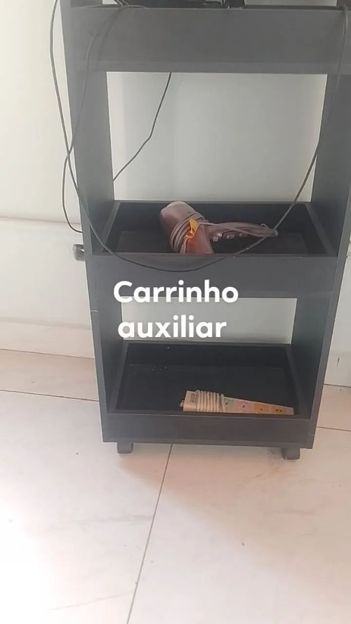 Carrinho auxiliar de cabelo  - Foto 2