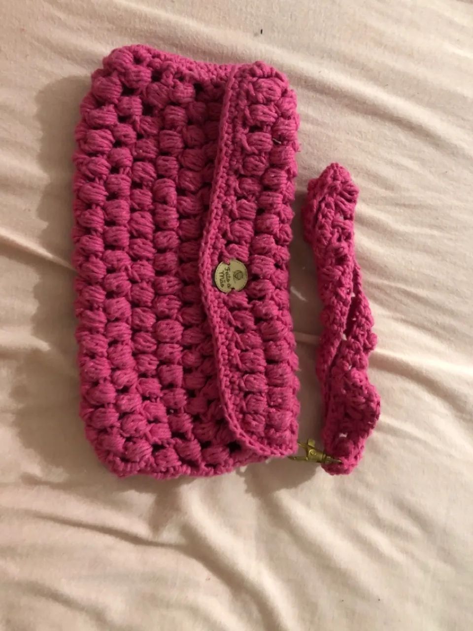 Bolsas de mão de crochê  - Foto 3