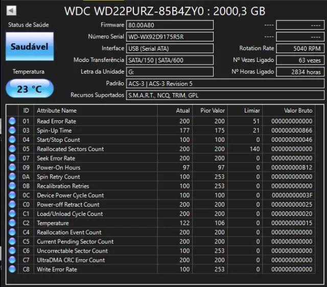 HD 2TB - Western Digital - Foto 3