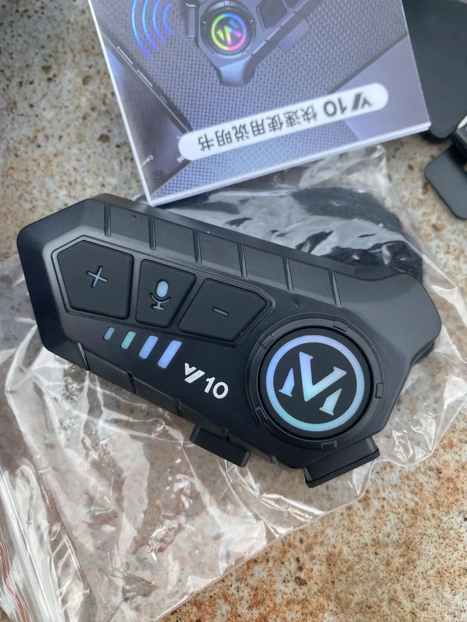 Microfone Intercomunicador para Moto - Foto 2