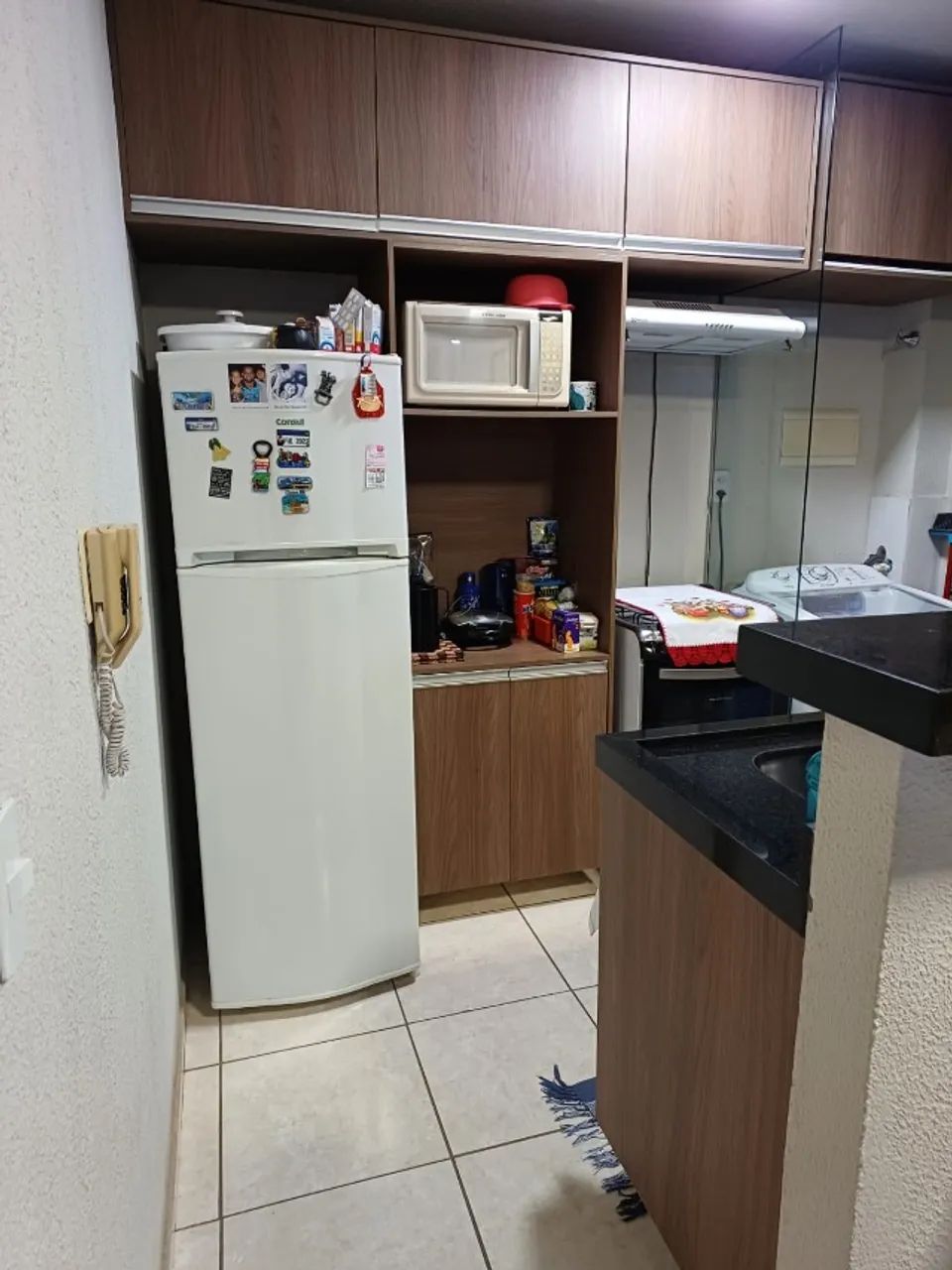 Apto de 2 quartos chapada dos buritis com planejados  na cozinha  com bancada R$210.000,0 - Foto 2