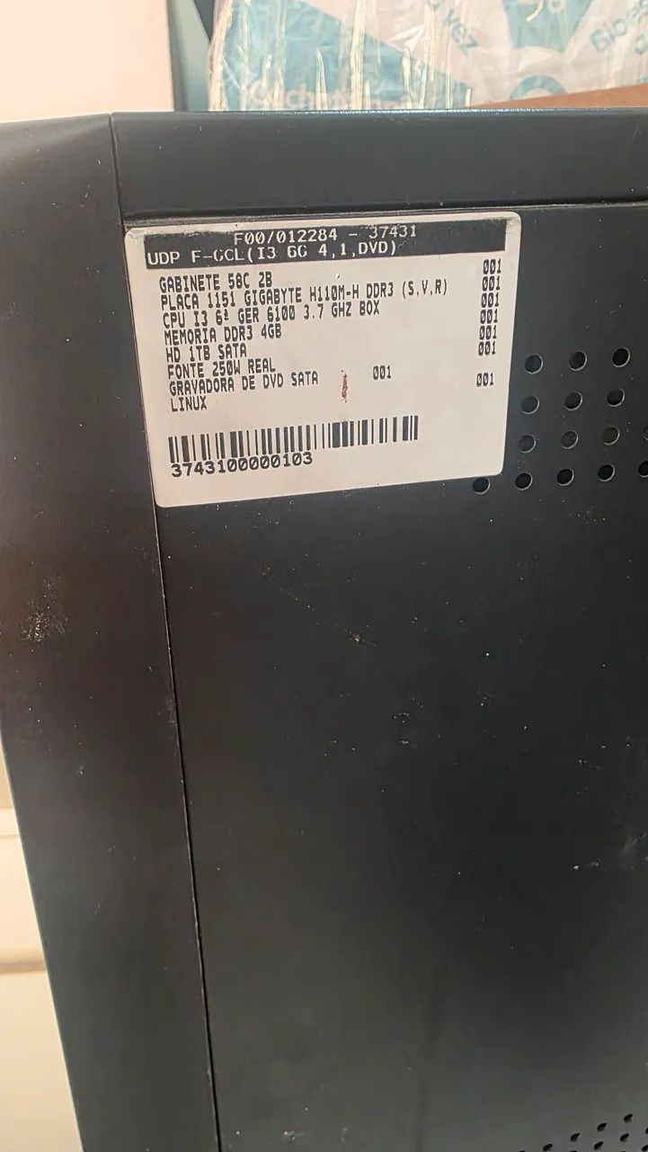Computador 6° Geração I3 8gb 480 ssd. - Foto 2