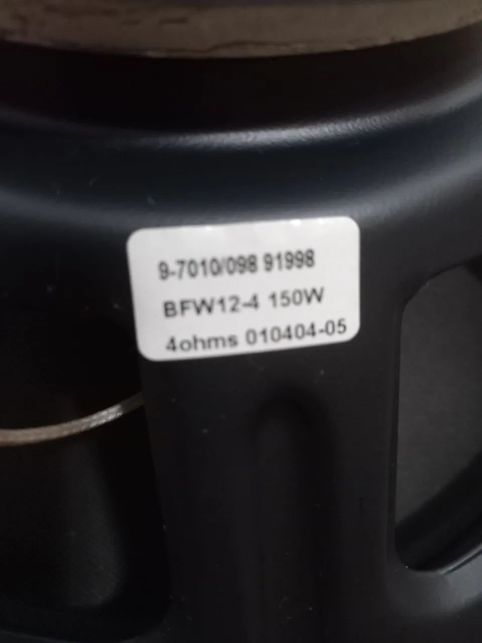 SUBWOOFER BRAVOX 12"(150W, 4ohms) - Foto 3