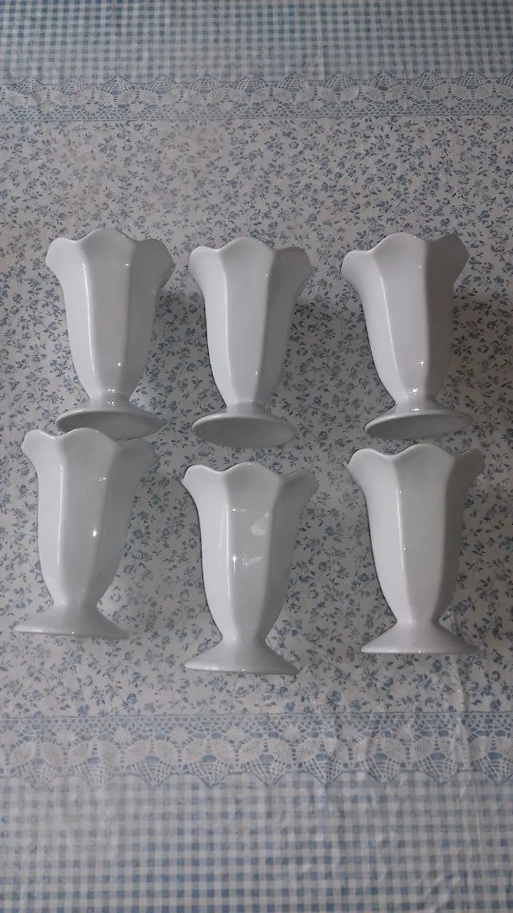 Taça vaso conjunto 60 reais