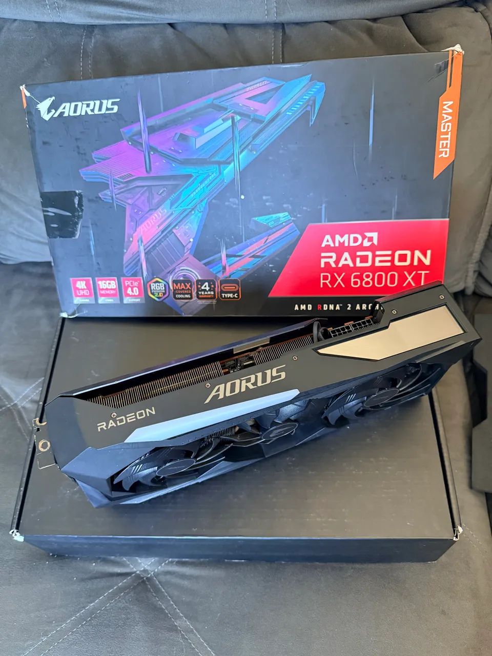RX 6800 XT AORUS ELITE LCD 16GB 