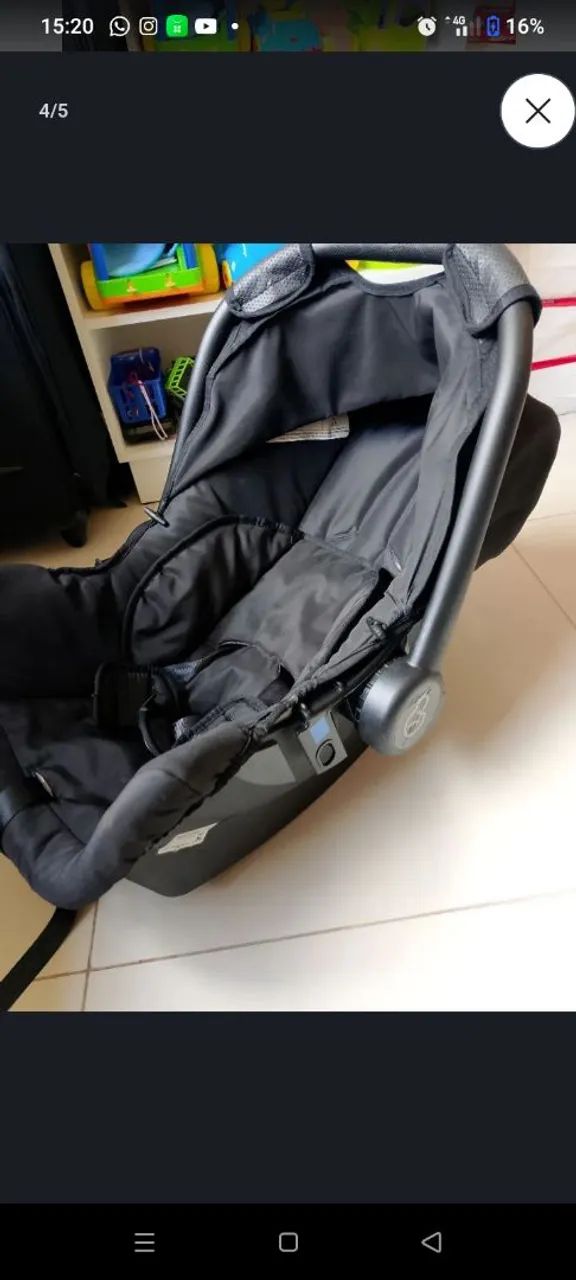 Bebê conforto super  conservado  - Foto 2