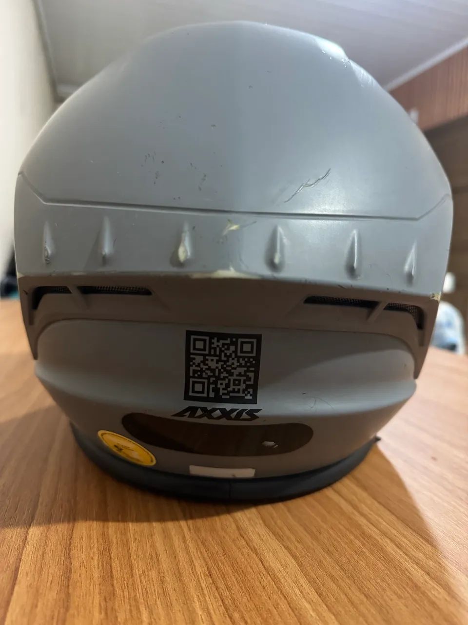 Vendo Capacete Axxis Cinza n58 - Foto 5