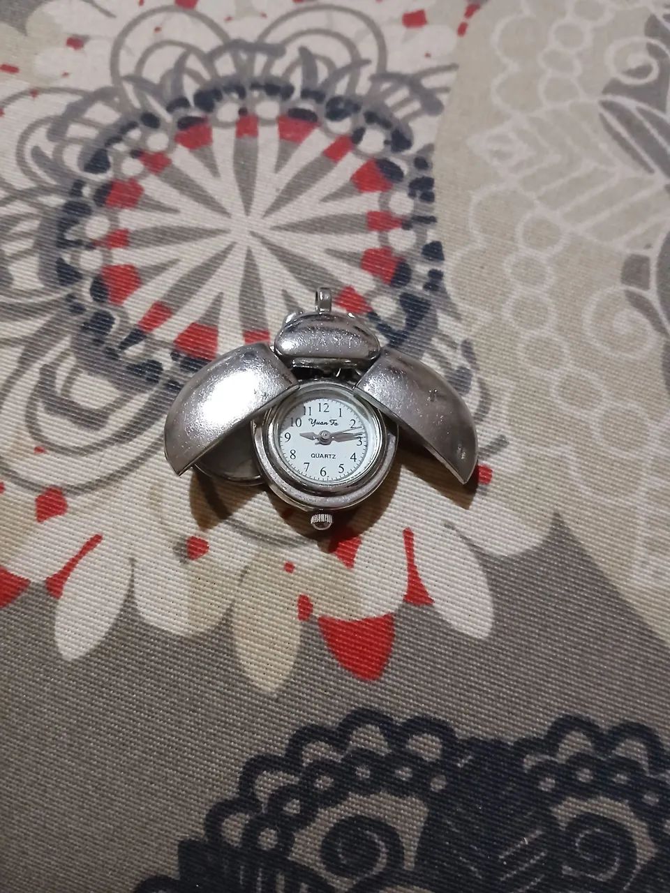Relogio de bolso tipo besouro - Foto 4