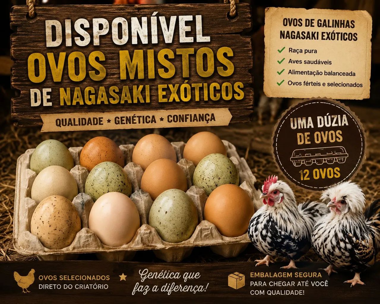 Ovos mistos disponíveis  - Foto 2