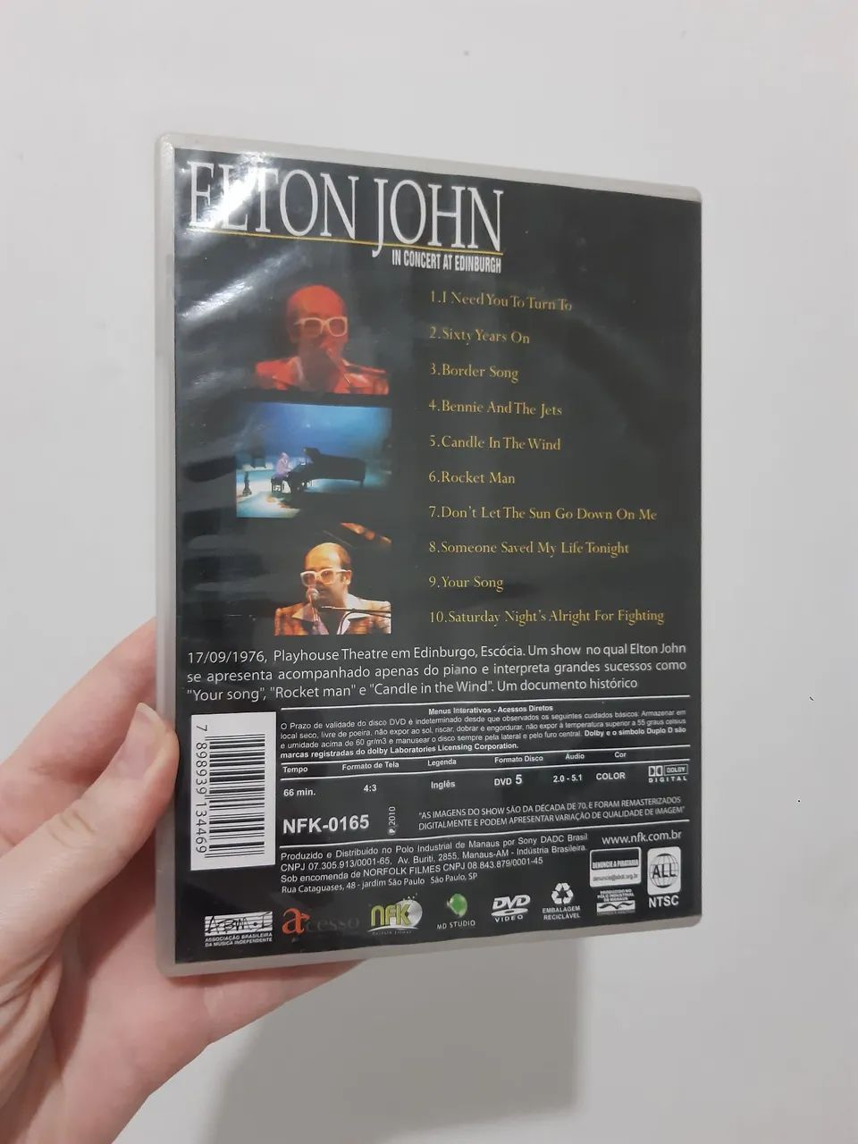 Dvd show Elton John - Foto 2