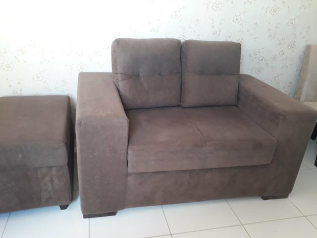 Vendo sofá 2 lugares zap - Foto 4