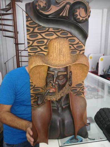 Escultura em madeiras nego velho - Foto 3