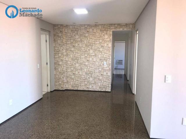 Apartamento com 3 dormitórios à venda, 125 m² por R$ 495.000 - Varjota - Fortaleza/CE - Foto 3