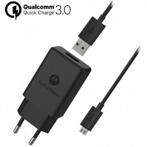 Carregador Motorola G4 G5 Turbo V8 + Cabo Type C