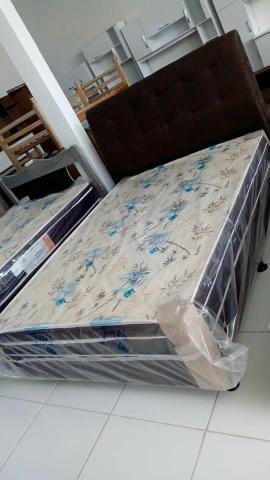 Cama box casal direito da fábrica - Foto 2