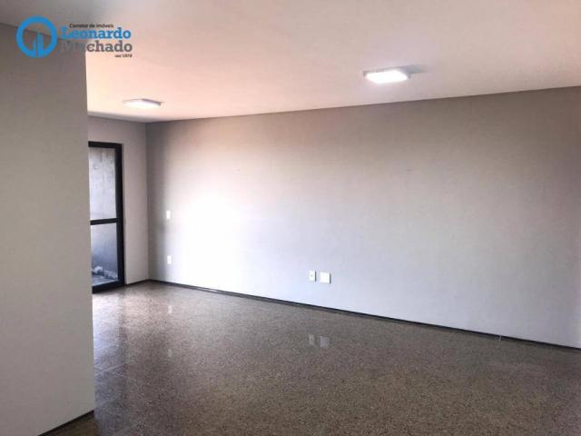 Apartamento com 3 dormitórios à venda, 125 m² por R$ 495.000 - Varjota - Fortaleza/CE - Foto 10