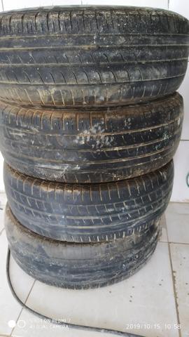 Vendo 4 Pneus aro 15 Aceito cartão - Foto 4