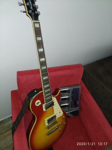 Guitarra strinberg less pool e pedaleira - Foto 5