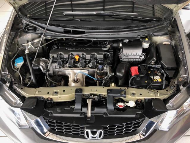 Civic LXR 2015, automático, 32.000km, pneus novos, revisões na Honda - Foto 9