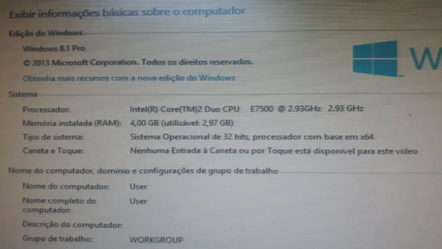 Computador - CPU de Mesa core 2 Dua 2.93 c/ 04 GB de Memoria - Foto 2