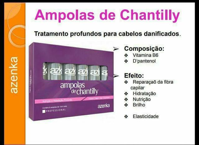Caixa de ampolas de chantilly