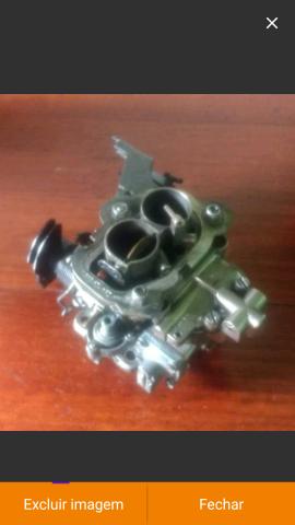 Carburador werber 1.6 álcool AP e coletor admissão escape gol quadrado